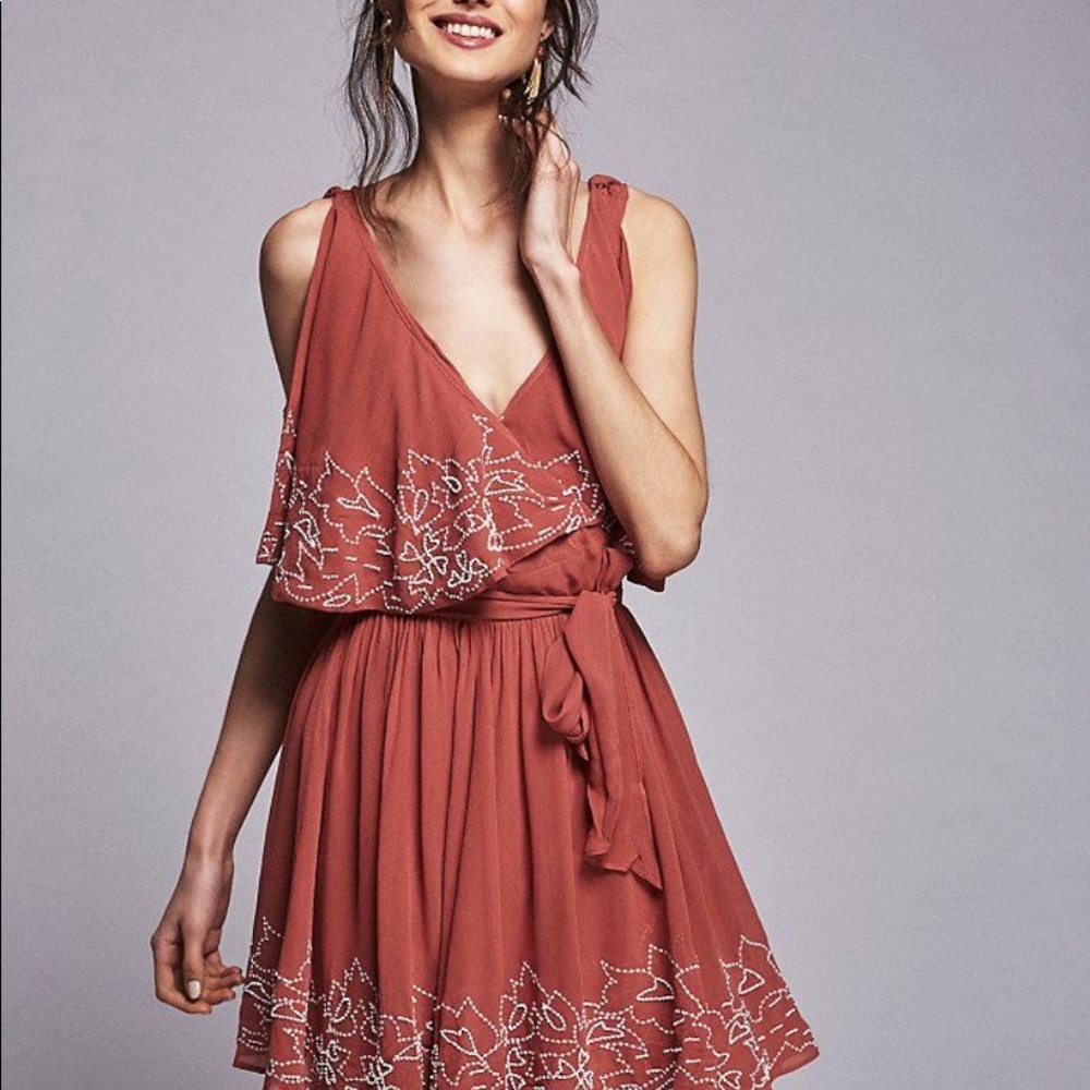 Free People Sylvia Beaded mini